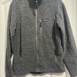 Patagonia Gray Full-Zip Jacket
